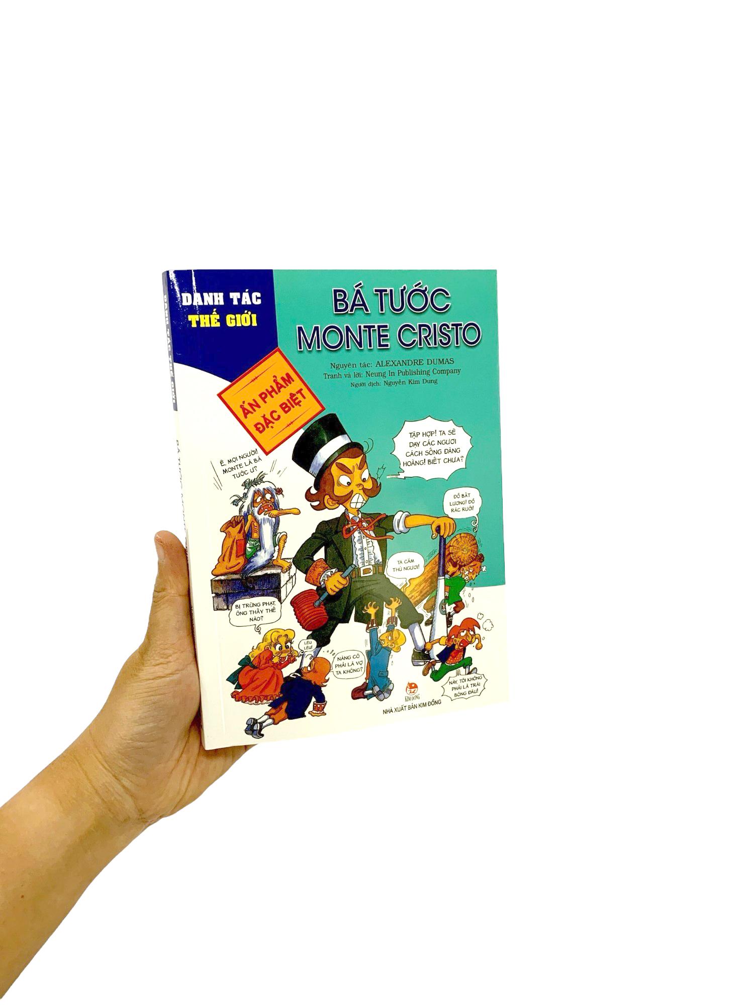 Danh Tác Thế Giới - Ấn Phẩm Đặc Biệt - Bá Tước Monte Cristo (Tái Bản 2023)