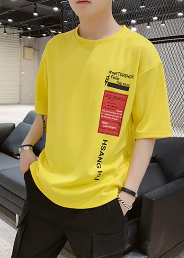 Áo thun nam cổ tròn from rộng NH77