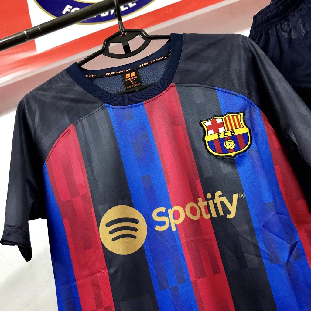 Bộ đá bóng gai mè CLB Barca cao cấp 2022-2023