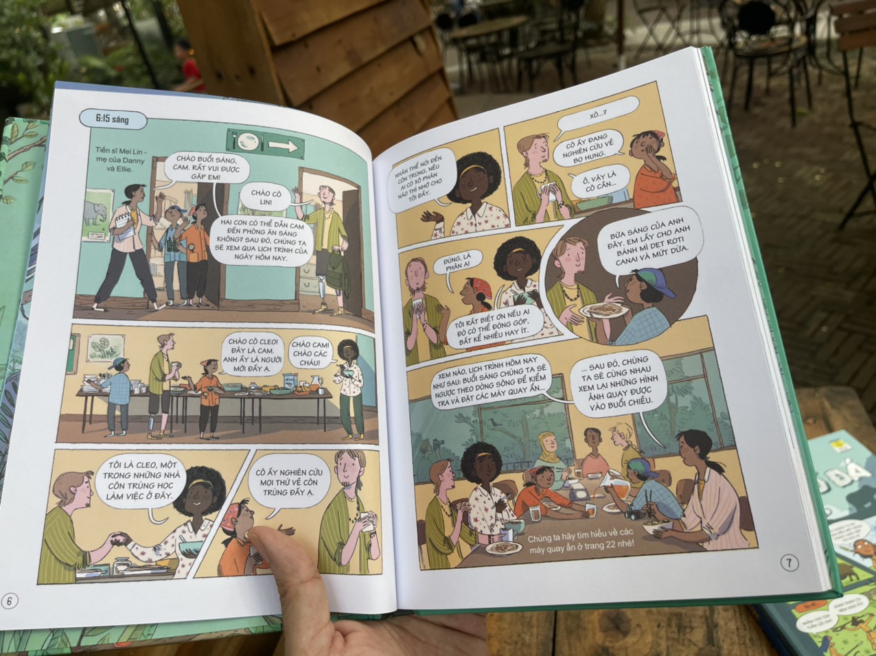 24 GIỜ TRONG RỪNG NHIỆT ĐỚI – Lan Cook – Stacey Thomas minh họa – Đinh Tị Books – NXB Thanh Niên