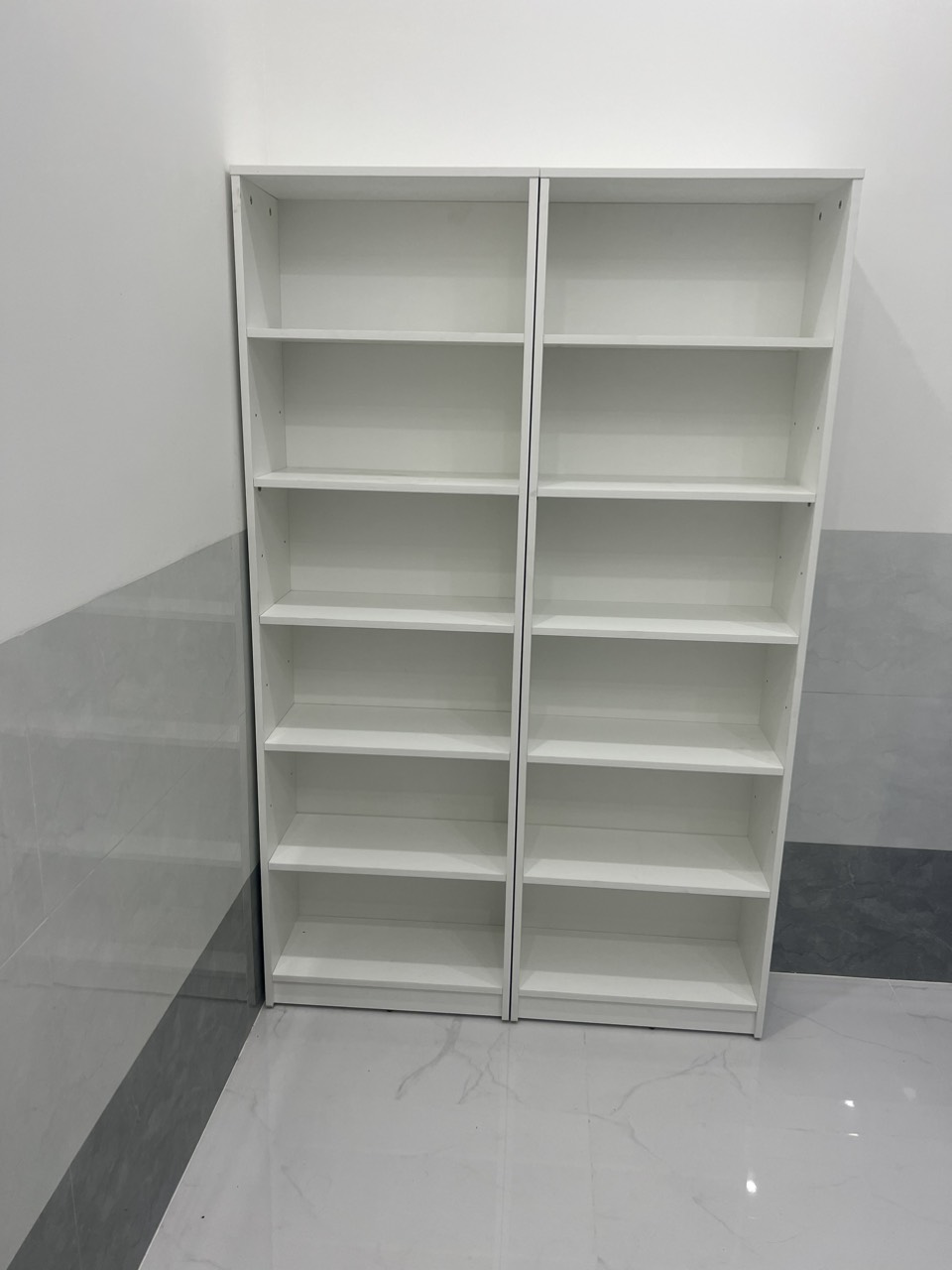 CATY, kệ sách 6 tầng, 60cm x 28cm x 189cm , KSA_002