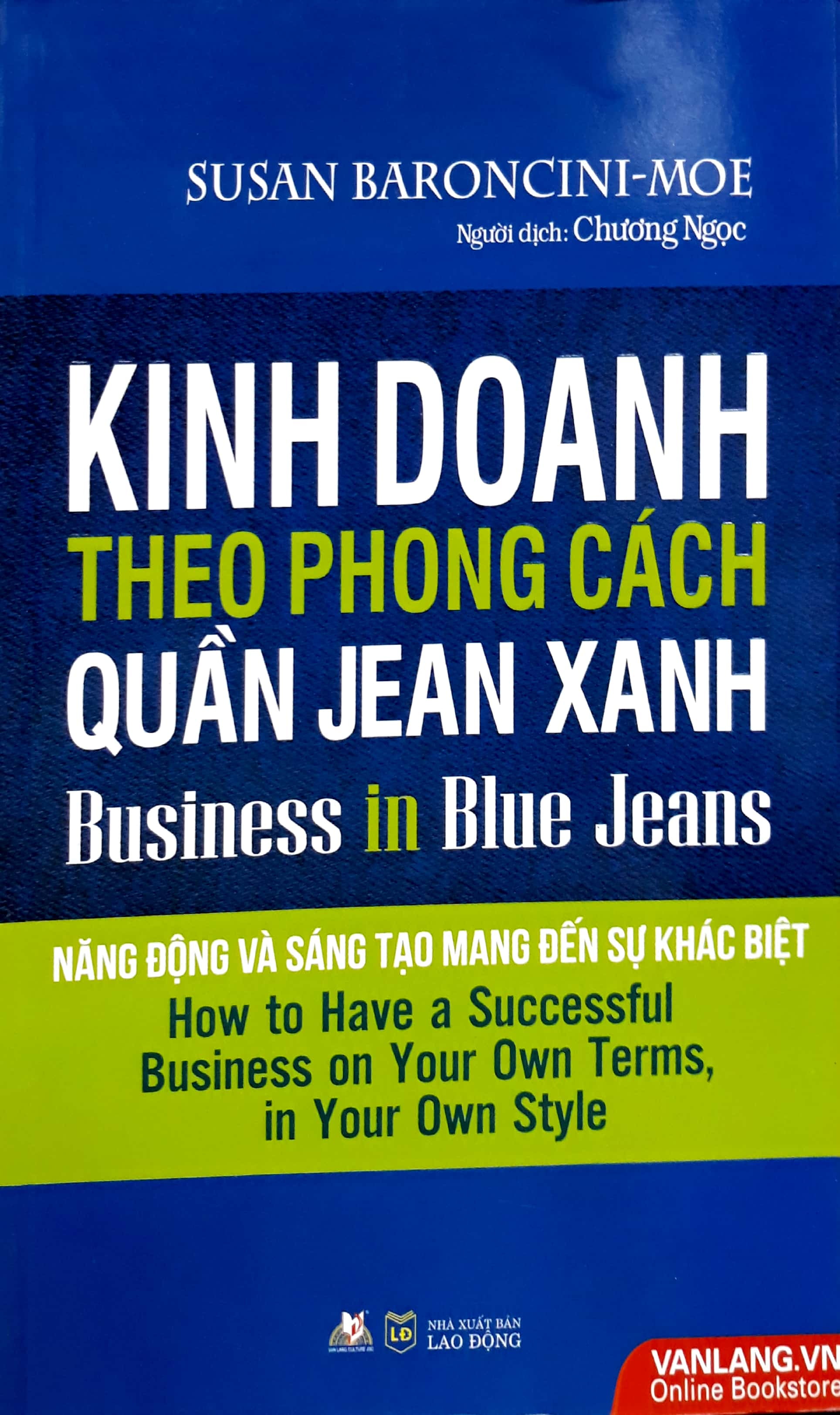 Kinh Doanh Theo Phong Cách Quần Jean Xanh - Vanlangbooks