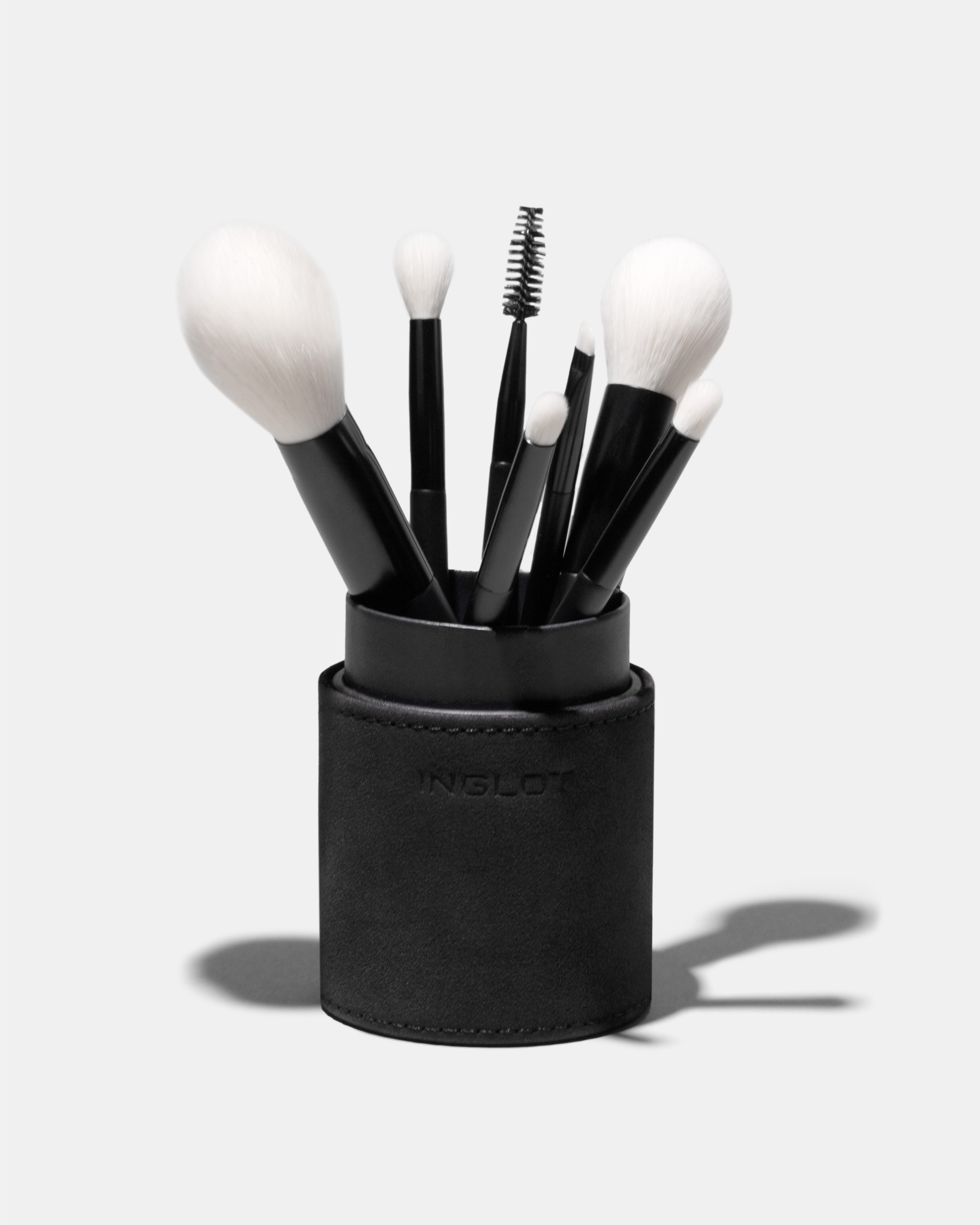 Bộ 7 Cọ Trang Điểm Đa Năng Cho Mặt Và Mắt Brush Tube Makeup Set (Black)