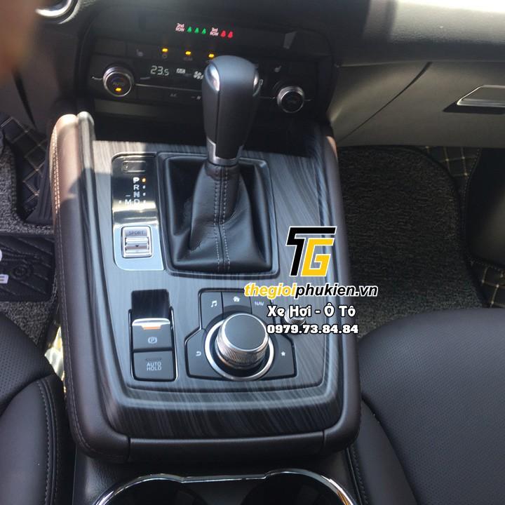 Ốp nội thất vân gỗ Mazda CX8, CX-8 Cao cấp