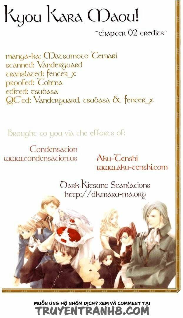 kyou kara maoh! chapter 2 1