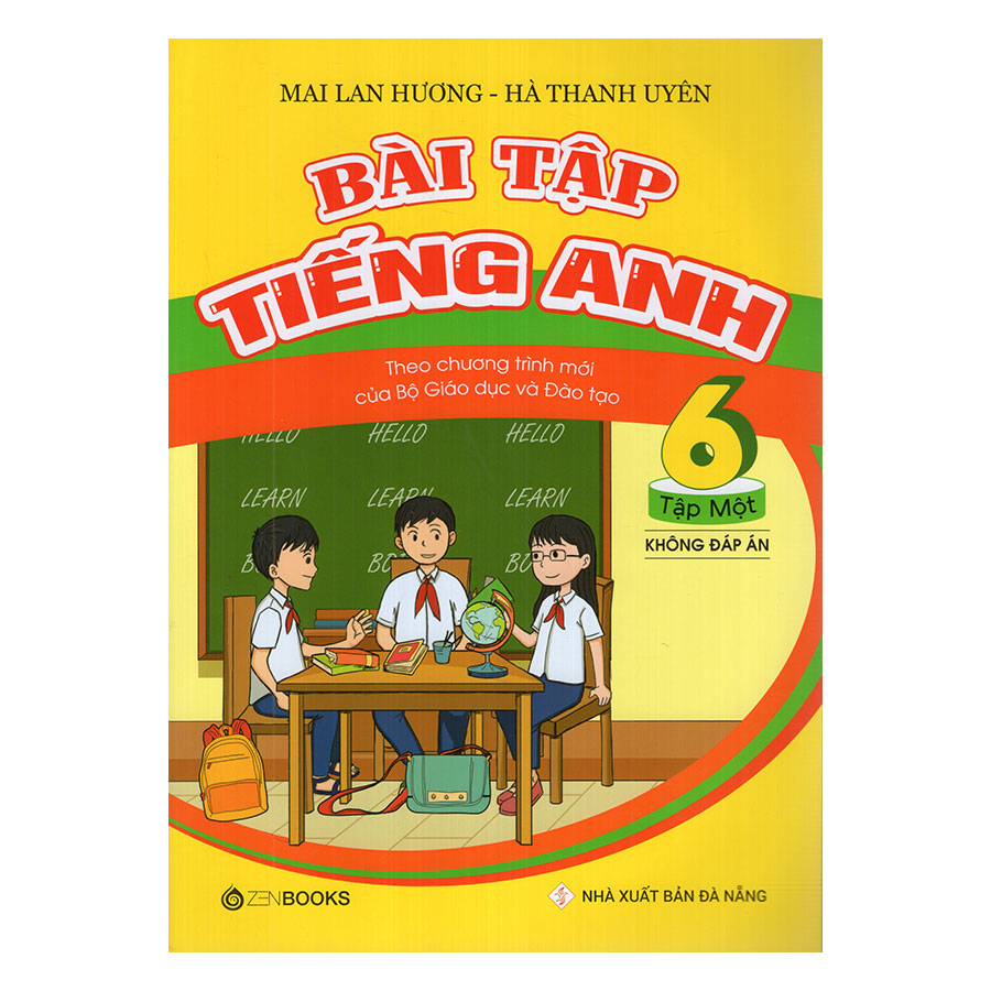 Bài Tập Tiếng Anh Lớp 6 Tập 1 (Không Đáp Án)