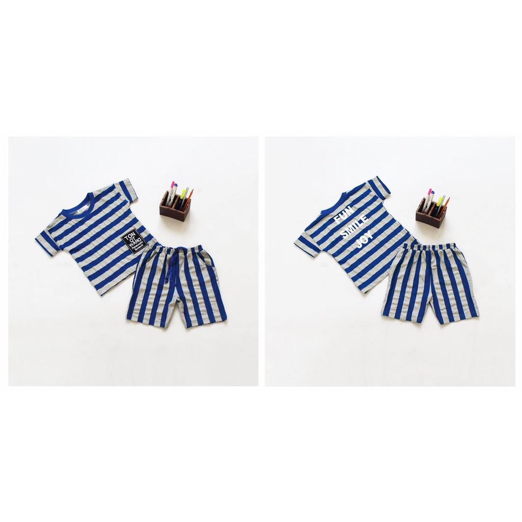 SÉT BỘ THUN CARO BÉ TRAI