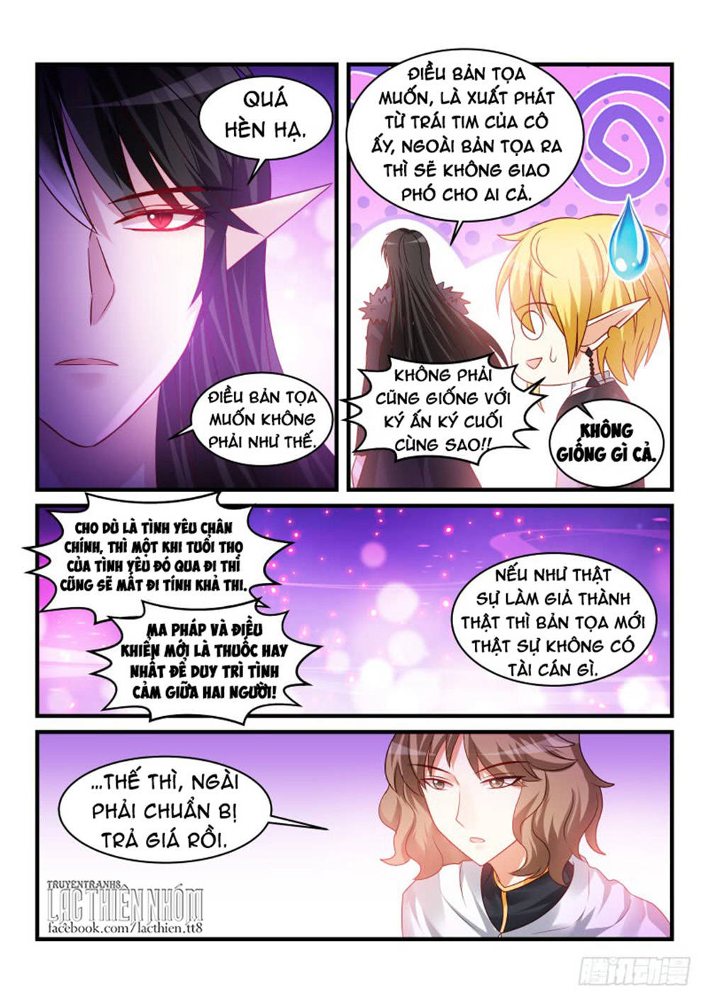 dạy bảo ma vương lão công chapter 197 5