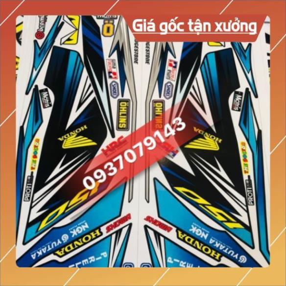 Tem rời winner dán xe đen tem 3 lớp ko bay màu