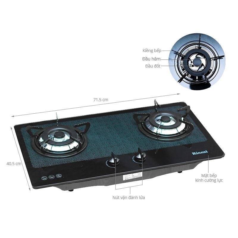Sứ bếp âm đa năng, sử dụng cho dòng bếp Rinnai RVB-2BG