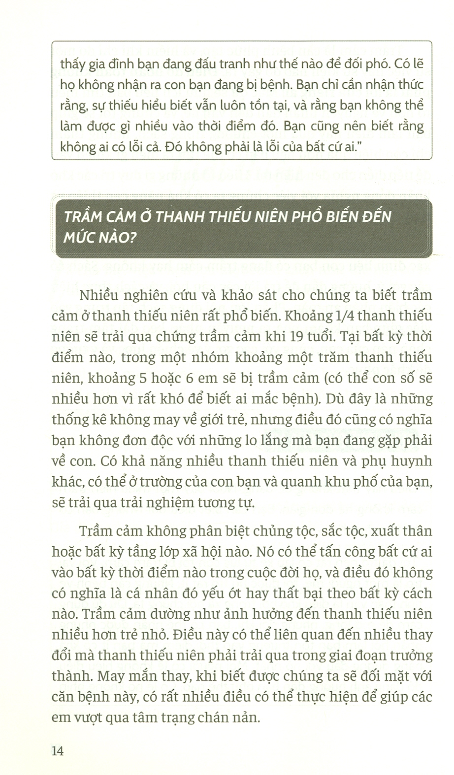 Trầm Cảm Tuổi Teen