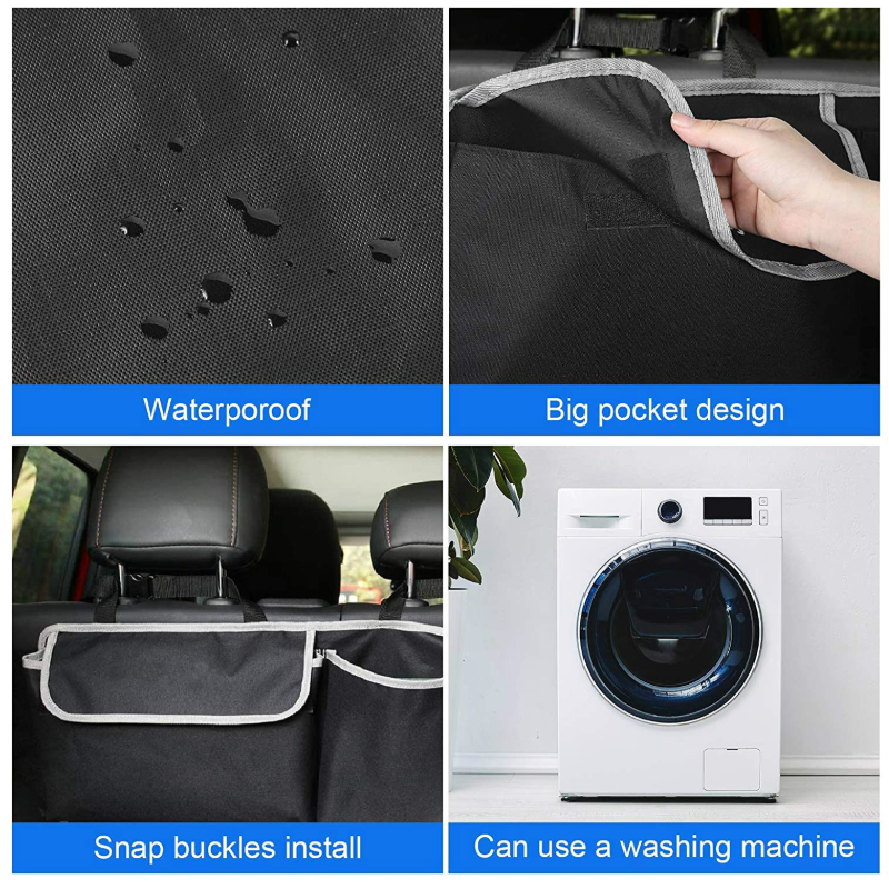 Hộp đựng đồ phía sau xe hơi phổ biến Hộp 6 túi Treo Túi lưu trữ