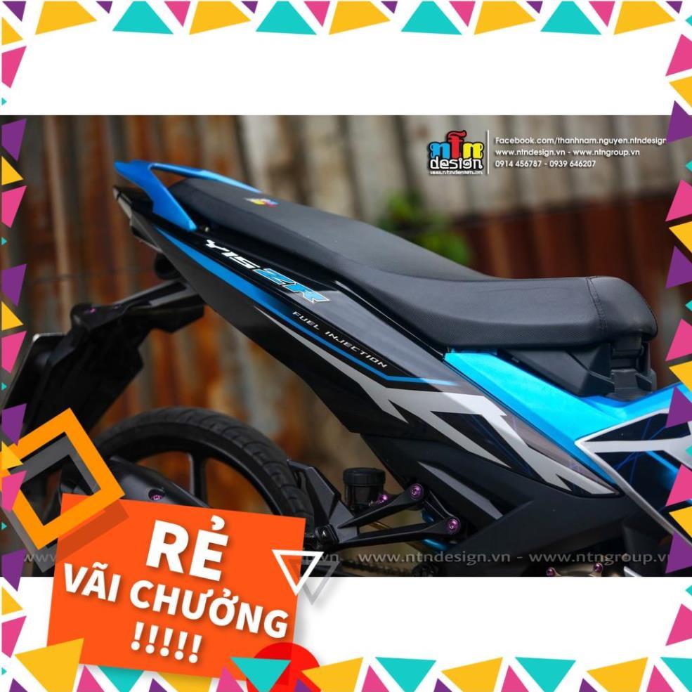 Tem Rời Exciter 150 Mẫu Y15ZR 2021 Bạc Xanh Đen