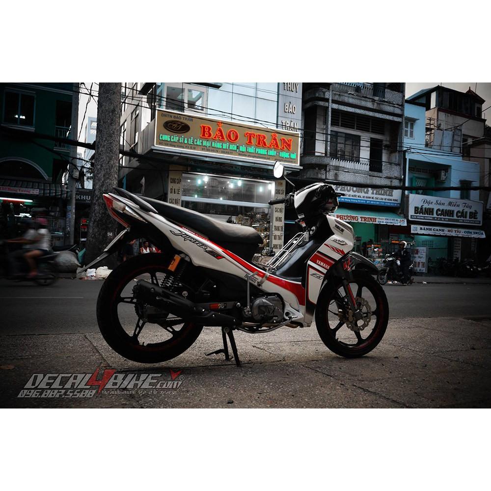 Tem dành cho xe JUPITER RC ĐỎ TRẮNG