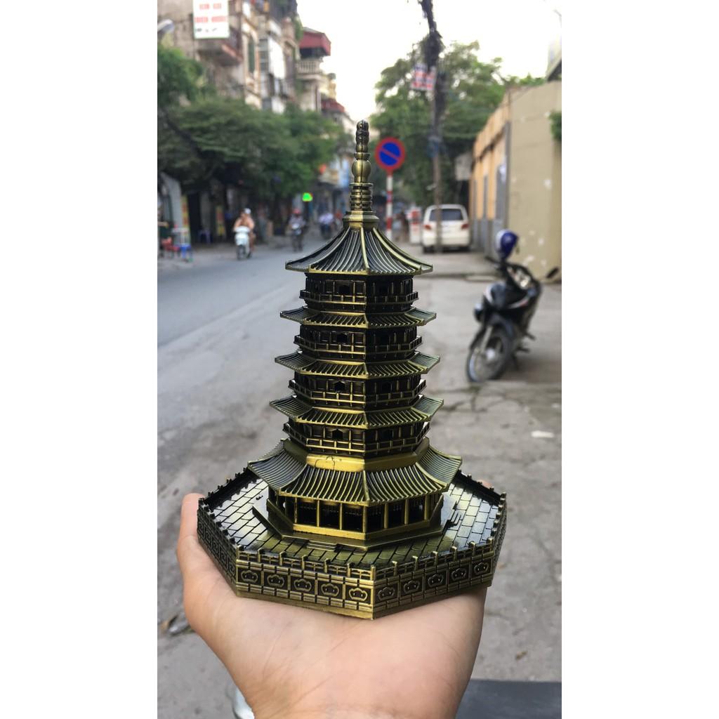 Mô Hình Tháp Chùa Lôi Phong - Hàng Châu, Trung Quốc
