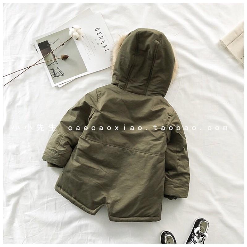 ÁO PARKA LÓT LÔNG CHO BÉsẵn hàng giao ngay
