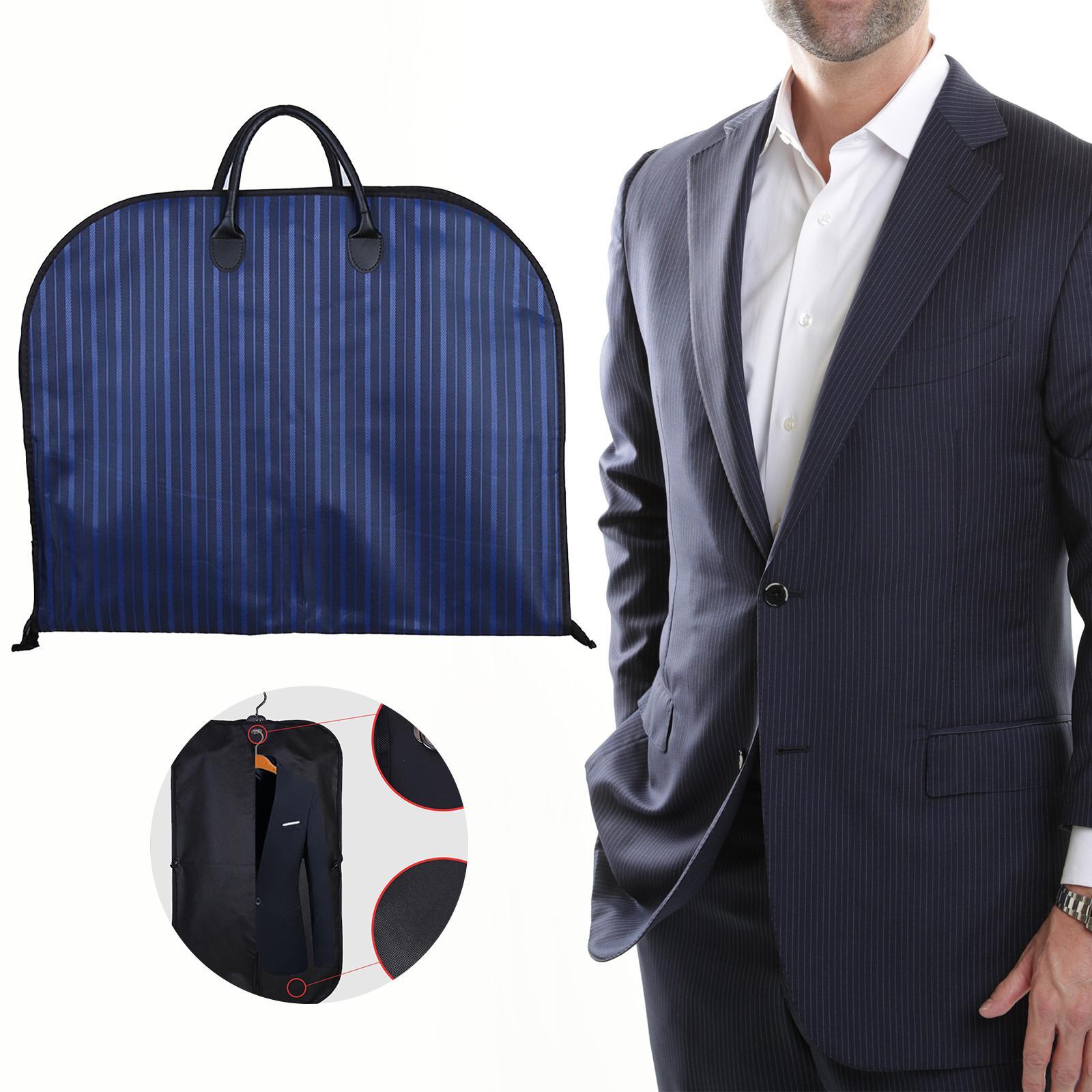 Suit Bag Men Travel Business Dustproof Garment Bag for Jacket Coats Clothing