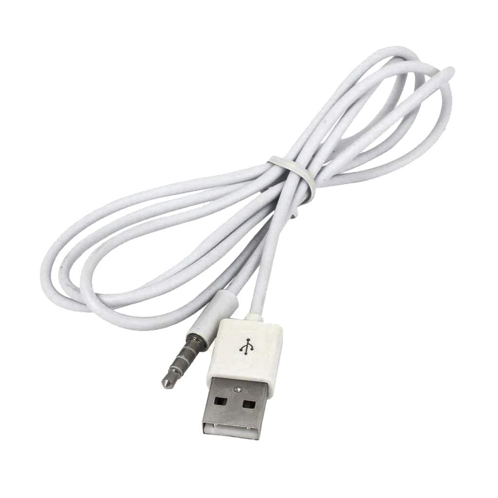 USB Cable 3.5mm Male for AUX Audio To USB 2.0 Male Converter Cable Cord