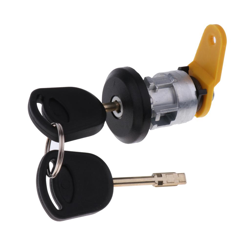 Set Of Car Ignition Switch Lock Cylinder + Door Lock
