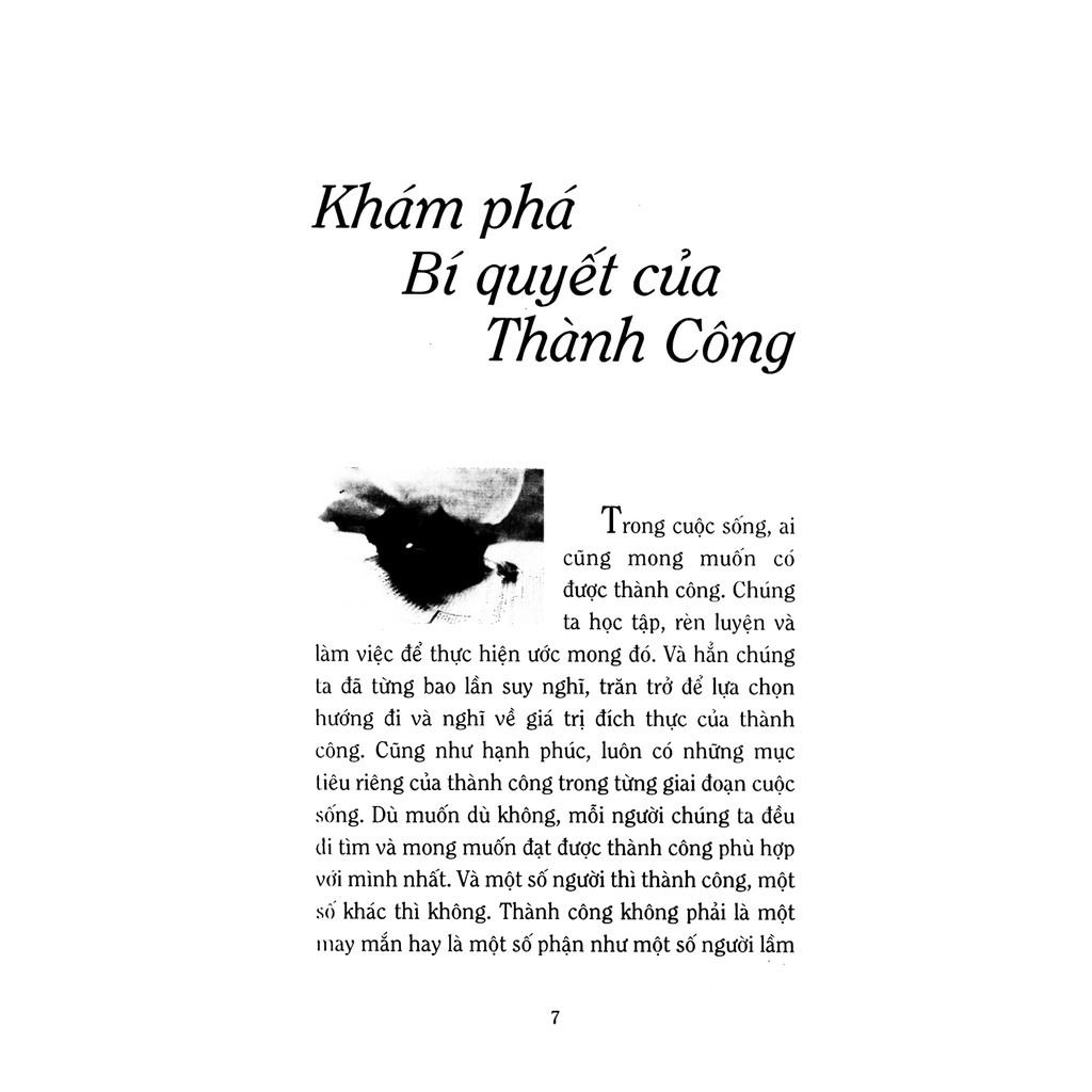 Bí Quyết Của Thành Công (Khổ Nhỏ) - Bản Quyền