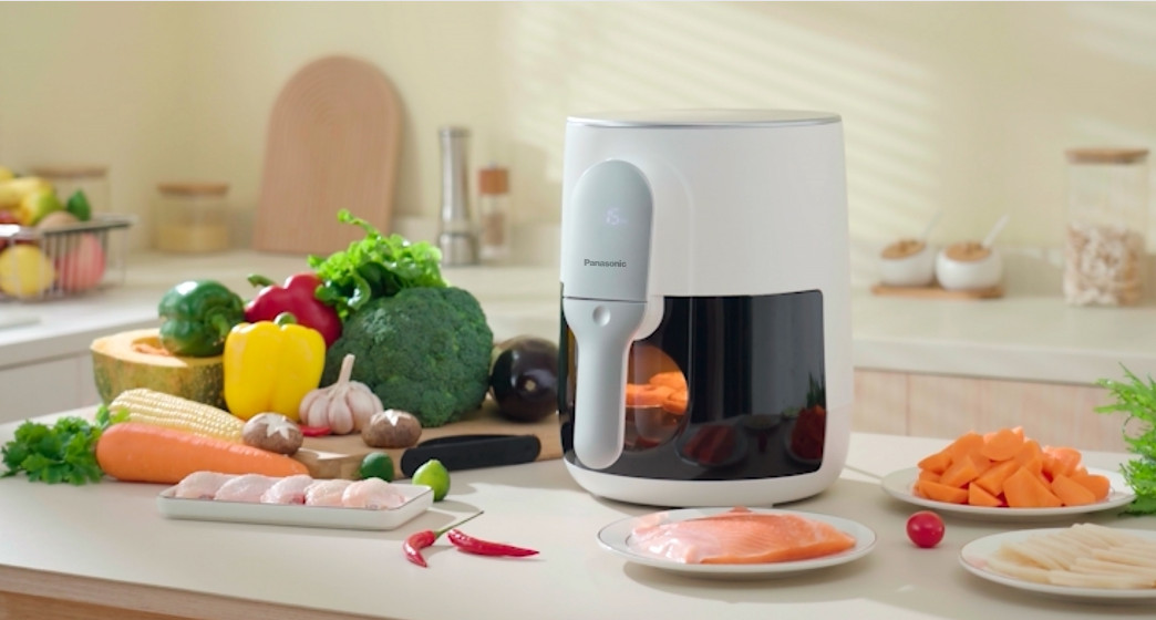 [ Hàng Chính Hãng ] Nồi chiên không dầu nhỏ gọn 4 Lít NF-CC150WRA  360º độ - BH 12 tháng