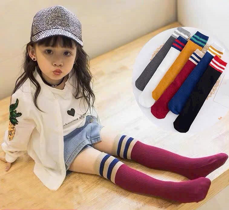 Combo 5 đôi tất mặc váy siêu xinh cho bé, phong cách Hàn Quốc sành điệu