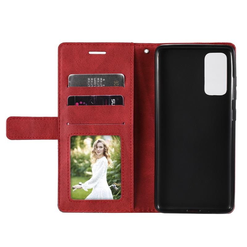 Ốp điện thoại da gập nam châm thời trang dành cho Samsung Galaxy S9+ S8+ Note10+ Note10 Lite Note20 Ultra