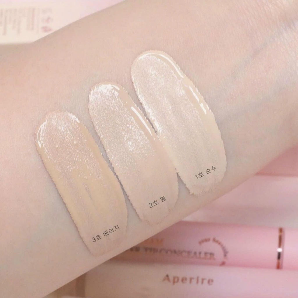 Kem che khuyết điểm Aperire Daydream Cover Tip Concealer 4.5ml - Che phủ toàn diện mỏng nhẹ lâu trôi - Màu 03 Beige