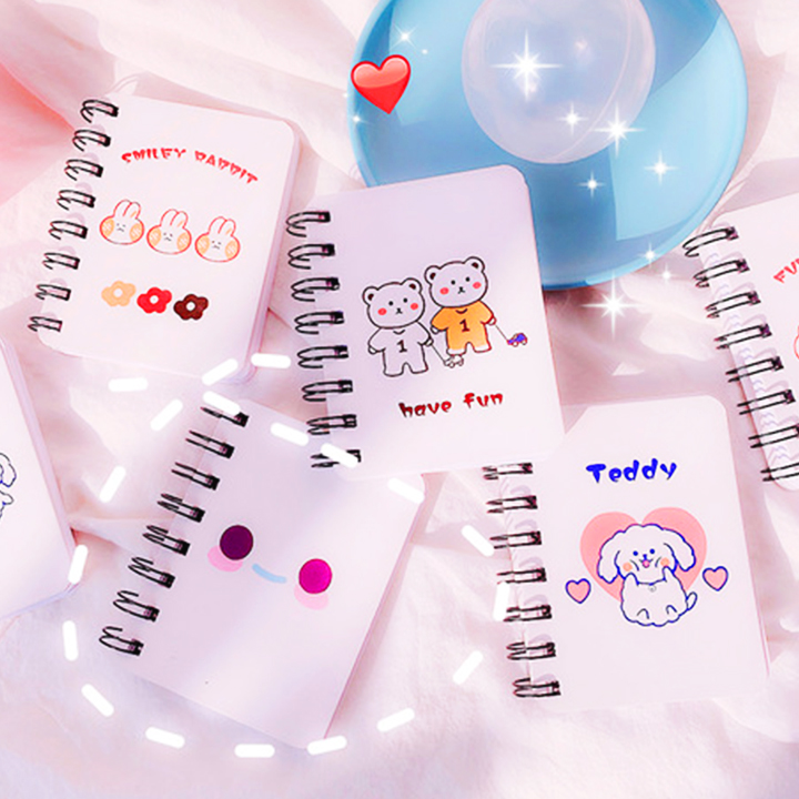Sổ tay tiện lợi nhỏ gọn với nhiều họa tiết đơn giản mà đáng yêu phù hợp cho mọi lứa tuổi  – H031