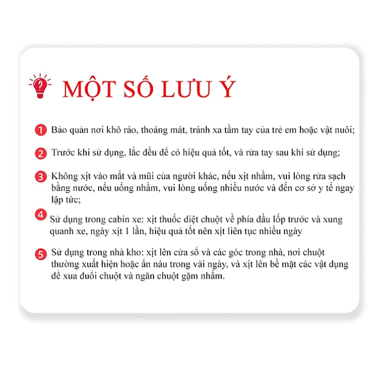 Chai xịt đuổi chuột Rat Off thái lan, đuổi sạch chuột hiệu quả tặng kèm móc dán tường 200ml- Hàng chính hãng