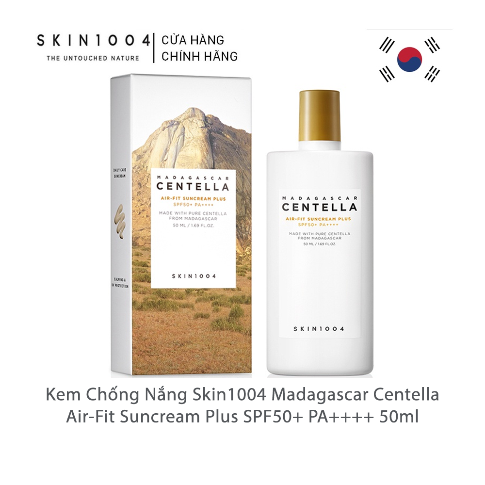 Kem chống nắng Skin1004 Madagascar Centella Air-fit Suncream Plus 50ml