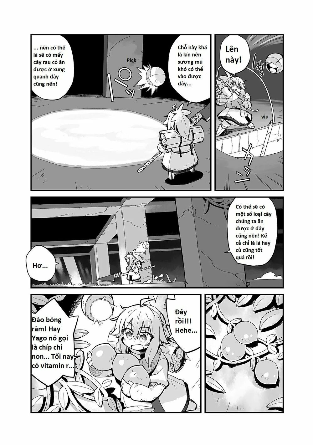 ngay cả khi hậu tận thế, thật hạnh phúc vẫn còn được sống... chapter 8 13