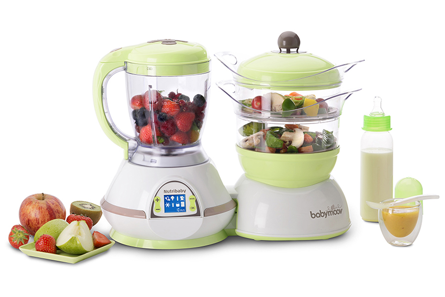 Máy Xay Hấp Đa Năng Nutribaby 5 In 1 Babymoov 1000203 (Xanh)