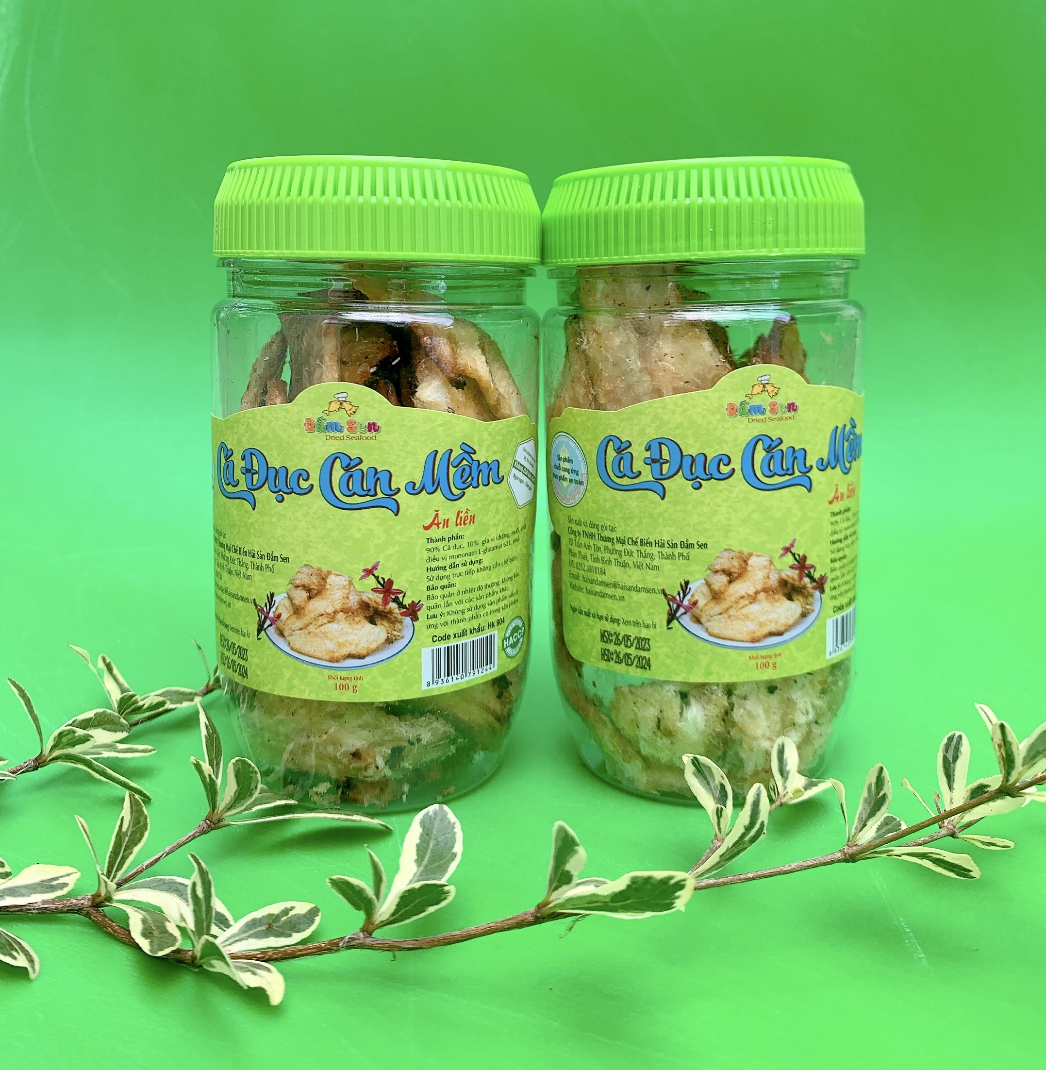 Đặc Sản Bình Thuận - Cá Đục Cán Mềm Đầm Sen - 150G - Ocop 4 Sao