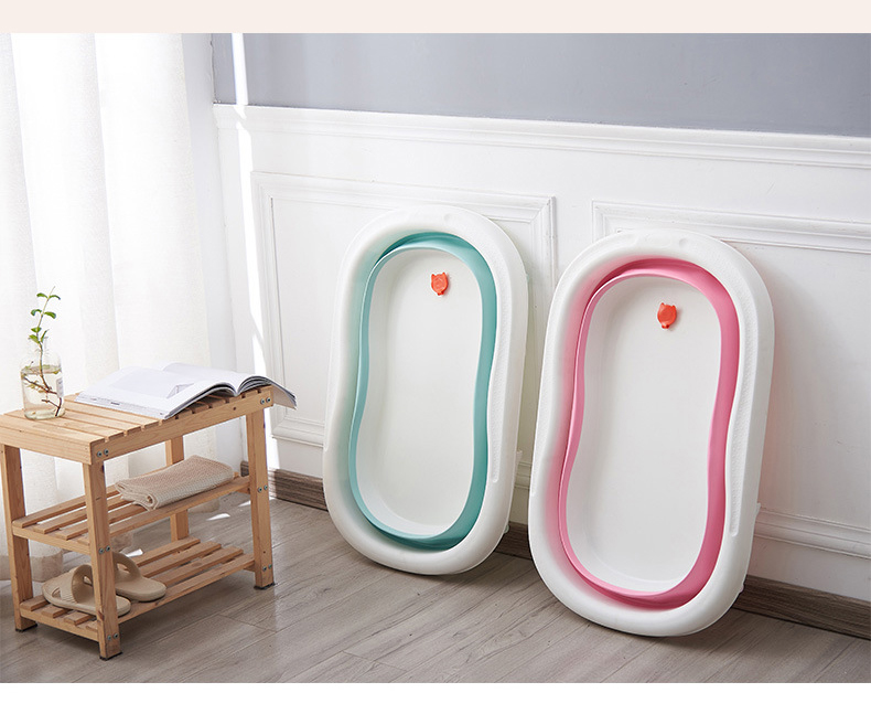 Chậu tắm gập gọn cao cấp cho bé yêu