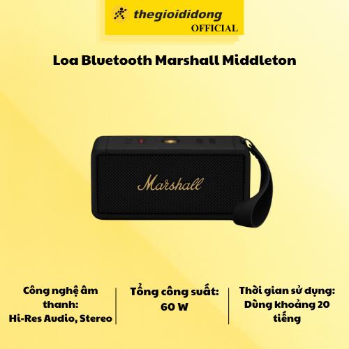 Loa Bluetooth Marshall Middleton - Hàng Chính Hãng - Hàng Chính Hãng