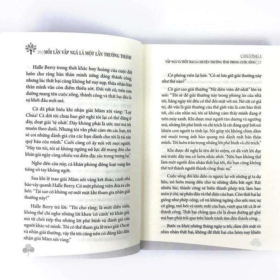 Sách - Mỗi lần vấp ngã là một lần trưởng thành