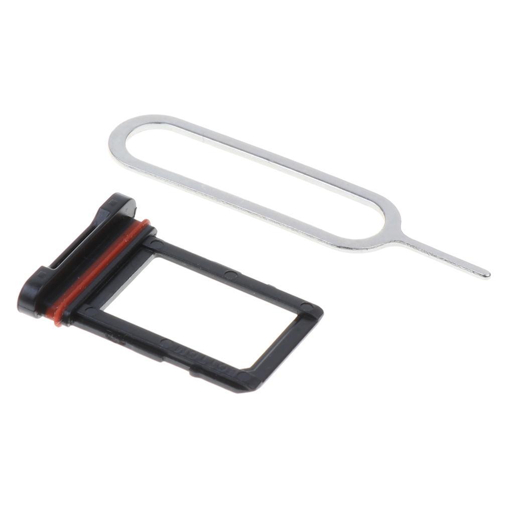 2x Sim Card Tray Holder Fit for Galaxy S6 Active G890A, with Pin Tools