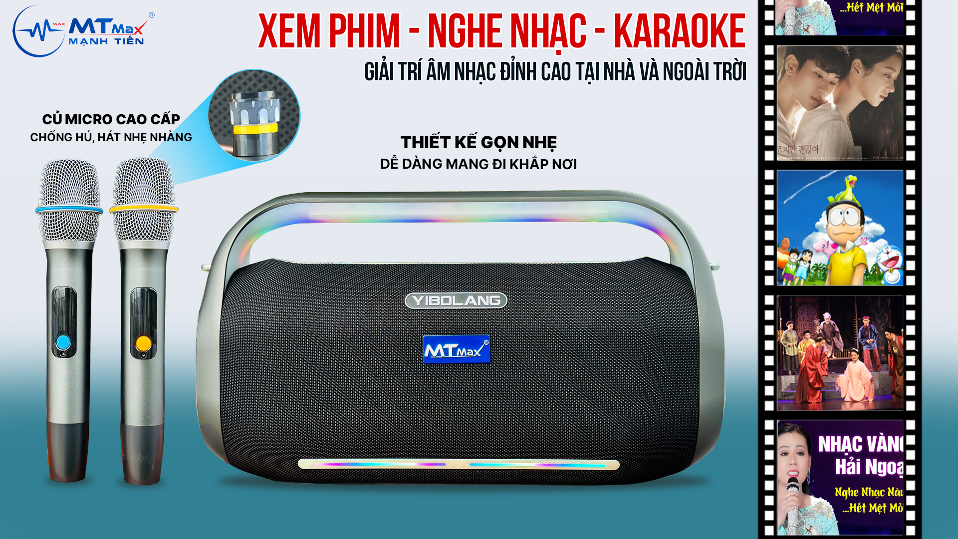 HÀNG CHÍNH HÃNG | Loa Xách Tay YIBOLANG F4 Pro - Công Suất 300W, 1 Bass 20 Trung Treble, Âm Thanh Đánh Cực Khủng, Nghe Siêu Hay, Tặng Kèm 2 Micro Không Dây Và Phụ Kiện Dây Đeo Chéo