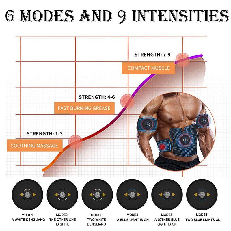Cơ Máy Kích Thích Cơ Thể Máy Mát Xa Giảm Béo Bụng EMS Máy Tập Rung Máy Dây Electrostimulation Thiết Bị Tập Thể Dục Tại Nhà