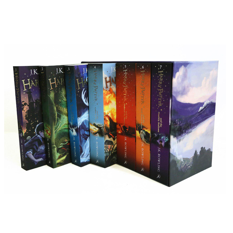 Harry Potter Box Set : Books # 1 to 7 - The Complete Collection Children - Bloomsbury UK Edition (Paperback) (English Book)