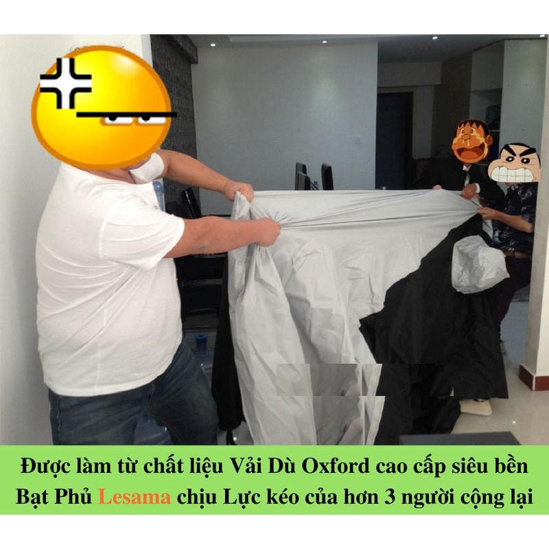 Bạt Phủ xe Ô Tô Hyundai Santafe Vải Dù OXFORD Siêu Bền, Bạt Trùm Xe Hơi 7 Chỗ Chống Nắng Mưa Bảo Vệ Xe