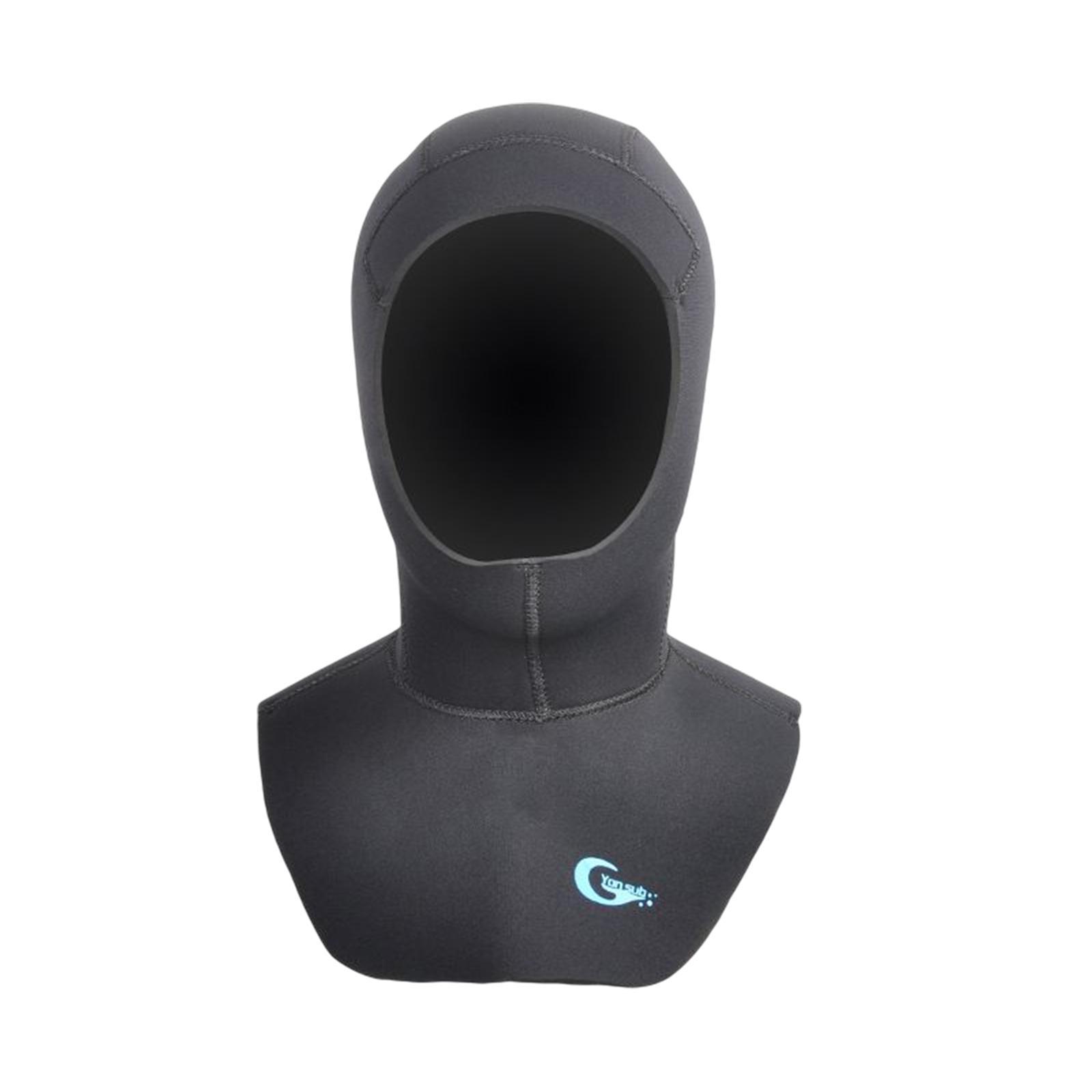 Diving Hood 5MM Neoprene Wetsuit Dive Hood for Men Women Dive Cap Surfing Thermal Hood for Water Sports