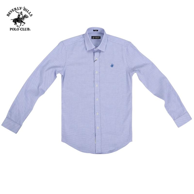 Áo sơ mi Dài tay Nam Beverly Hills Polo Club Slimfit Navy CMSLS20TL026