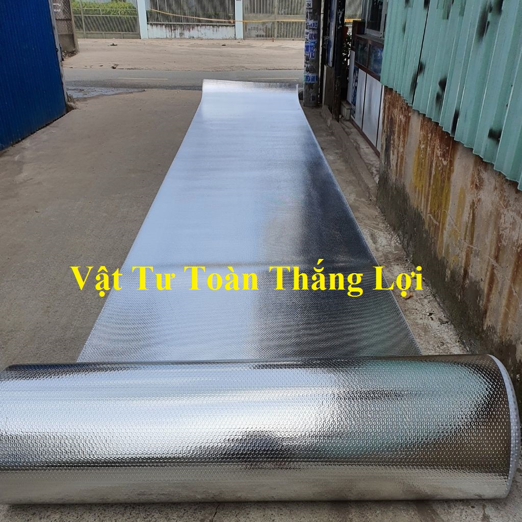Combo Cách nhiệt túi khí chống nóng mái tôn mai mặt bạc