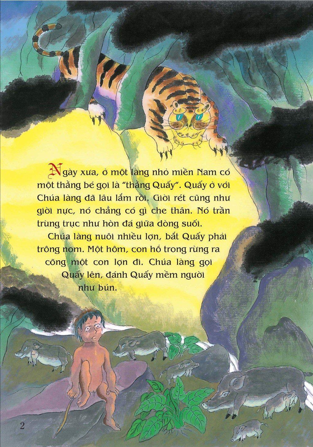Tranh Truyện Dân Gian Việt Nam: Thằng Quấy
