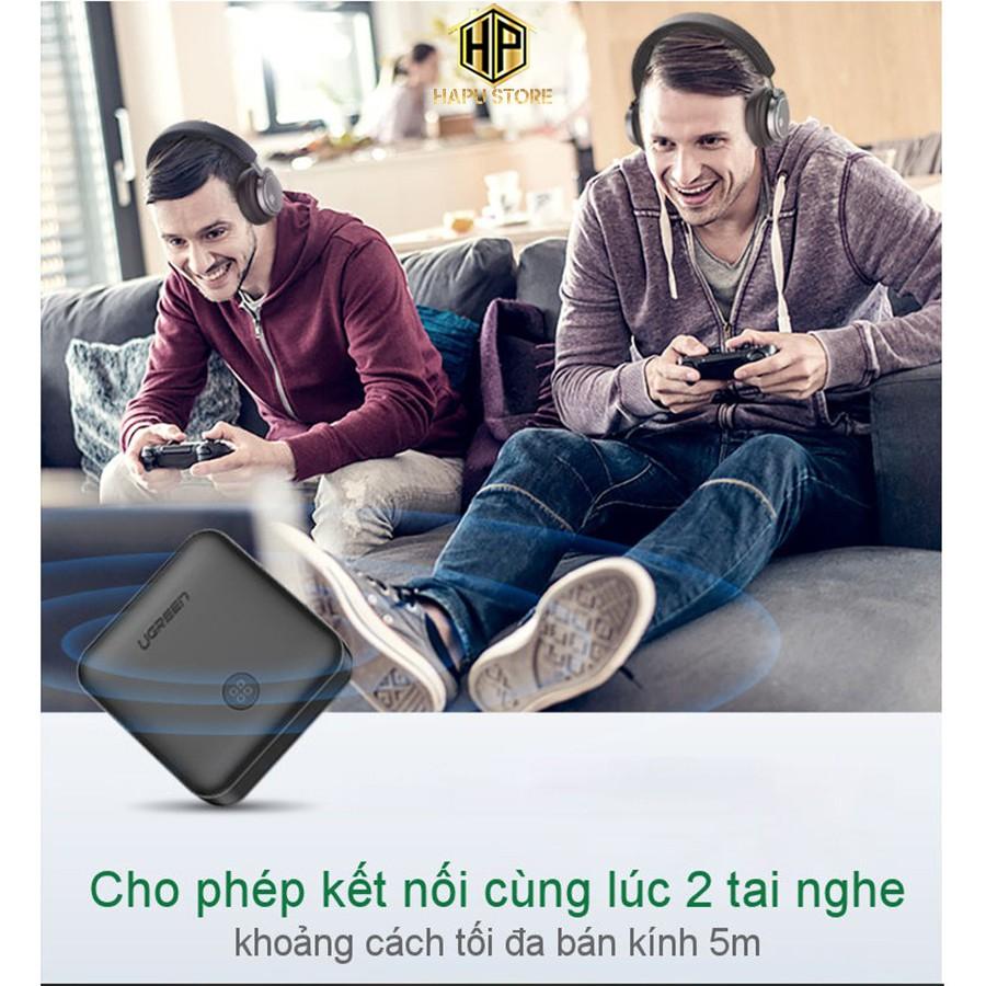 Bộ thu phát Bluetooth 5.0 hỗ trợ APTX Ugreen 70158 cao cấp - Hàng Chính Hãng