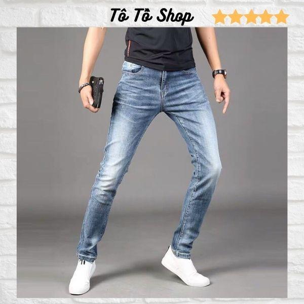 Quần Jean Nam Đẹp️️ Quần Bò Nam Mẫu Mới Chất Liệu Denim Cao Cấp Thời Trang Chuẩn Hàng Shop Tô Tồ Shop - QJN69