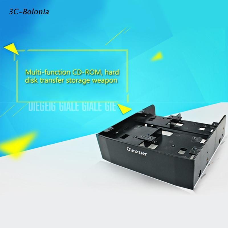 Giá Đỡ Chuyển Đổi Ổ Cứng Tiêu Chuẩn 5.25 Inch Sang 3.5in Olmaster Mr-8802