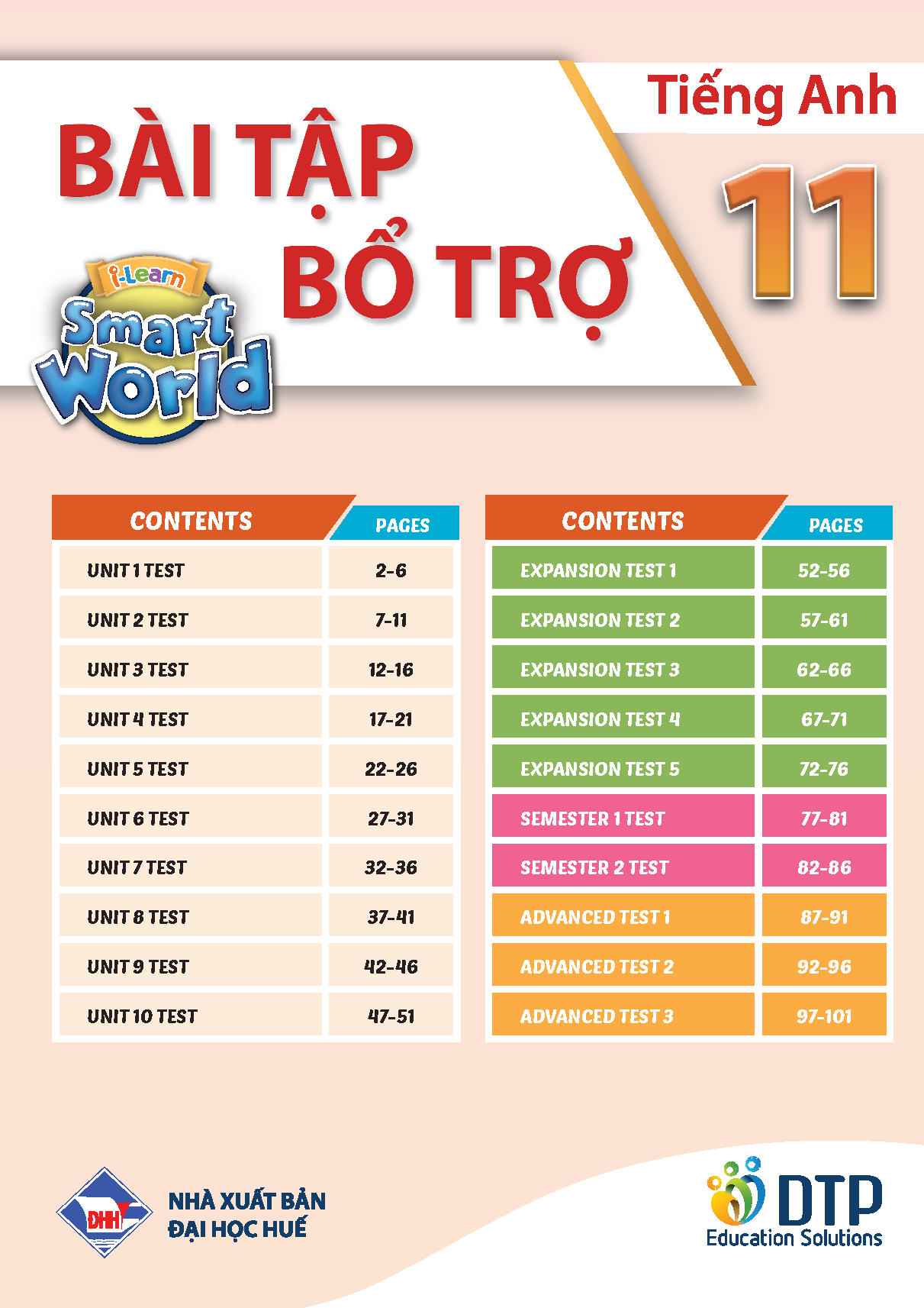 Bài tập Bổ trợ Tiếng Anh 11 i-Learn Smart World